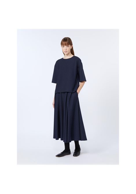 body-top in jersey di viscosa gessato Max Mara leisure | KAYA001